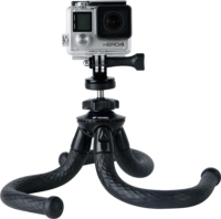 Yenkee YSM 301BK Flexibilis mini tripod - Fekete