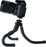 Yenkee YSM 301BK Flexibilis mini tripod - Fekete
