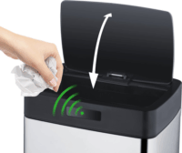 Lamart LT8044 Sensor 45 literes szenzoros szemetes - Ezüst