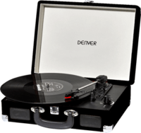 Denver VPL-120 Bakelit Lemezjátszó Fekete/Piros