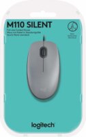 Logitech M110 Silent USB Egér - Szürke