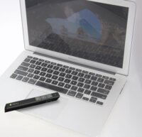 Techly USB Wireless Prezenter lézer fénnyel - Fekete
