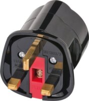 Brennenstuhl 1508533 UK utazó adapter - Fekete