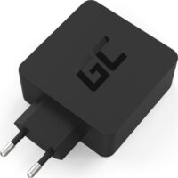 Green Cell Hálózati töltő 2 kimenet: USB-C + USB 45W Fekete