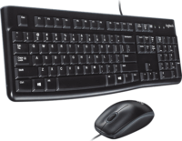 Logitech MK120 USB Billentyűzet + Egér - Német