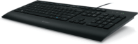 Logitech K280e Vezetékes Billentyűzet (DE) - Fekete