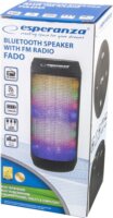Esperanza Fado EP133K Bluetooth hangszóró - Fekete
