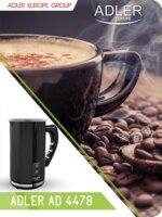 Adler AD 4478 Tejmelegítő és habosító - Fekete