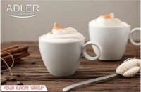 Adler AD 4478 Tejmelegítő és habosító - Fekete