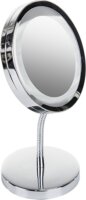 Adler AD 2159 LED Asztali Kozmetikai Sminktükör Ø 15 cm - Szürke