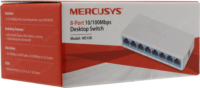 Mercusys MS108 8 port 10/100Mbps nem menedzselhető asztali Switch