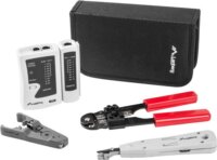 Lanberg NT-0301 Hálózati szerszámkészlet és teszter