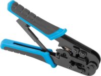 Lanberg NT-0201 univerzális krimpelő szerszám RJ11/RJ12/RJ45 csatlakozókhoz