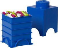 LEGO 40011731 Brick 1 Tároló doboz 1,2L - Ragyogó kék