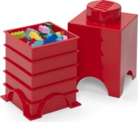 LEGO 40011730 Brick 1 Tároló doboz 1,2L - Ragyogó piros