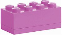 LEGO 40121739 Tárolódoboz (4x2) - Lilásrózsaszín