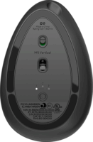 Logitech MX Vertical Wireless Egér - Fekete