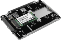Axagon RSS-M2SD M.2 SATA B-Key - SATA SSD adapter ház - Ezüst