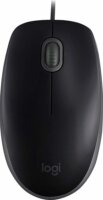 Logitech B110 Silent USB Egér - Fekete