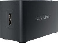 Logilink CR0042 USB 3.0 HUB (3 port) + Kártyaolvasó Fekete