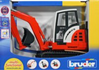 Bruder Schaeff HR16 lánctalpas markológép (25 cm) - Narancssárga/Fehér