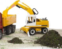 Bruder Liebherr 912 markológép (39 cm) - Sárga