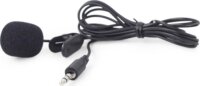 Gembird MIC-C-01 Csíptetős mikrofon - Fekete