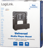Logilink BP0049 Univerzális Média Player fali tartó Fekete
