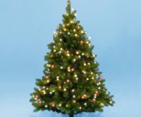 Somogyi KII 50B/M Beltéri LED fényfüzér 4m - Színes