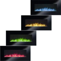 Somogyi FKK 3000 WiFi Smart Fali Elektromos Látványkandalló 2000W - Fekete