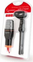 Gembird MIC-D-03 Asztali Mikrofon Tripoddal - Fekete