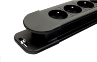 Maclean MCE10 220V Hálózati Elosztó 10 aljzatos 1.5m - Fekete