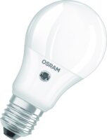 Osram Star+ 5.5W E27 LED körte izzó matt fényérzékelővel - Meleg fehér