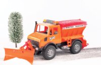 Bruder 02572B Mercedes-Benz Unimog hókotró autó 1:16 - 48 cm