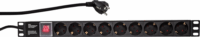 LogiLink 220V Hálózati Elosztó 9 DIN 1U 19" rack szekrényekhez