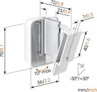 Vogel's SOUND3200 WH hangszórótartó - Fehér