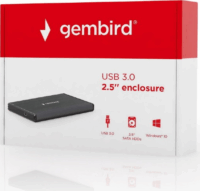 Gembird EE2-U3S-3 2.5" USB 3.0 Külső HDD ház - Fekete