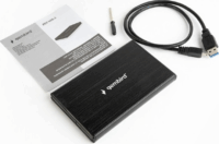 Gembird EE2-U3S-3 2.5" USB 3.0 Külső HDD ház - Fekete