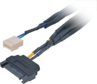 Akasa AK-CBFA07-45 Flexa FP5S - SATA - 5x 4pin PWM ventilátor kábel - 45cm