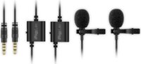 IK Multimedia iRig Mic Lav 2 Pack Csíptethető mikrofon (2db/csomag) - Fekete