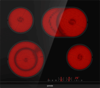 Gorenje ECT643BCSC Üvegkerámia főzőlap - Fekete