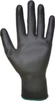 Portwest A120BKRS Szerelőkesztyű tenyéren mártott 7-es méret - Fekete