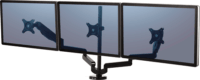 Fellowes 8042601 0"-27" Platinum LCD TV/Monitor asztali tartó kar 3 monitorhoz Fekete