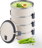 Lamart LT6024 Thermo fém ételhordó 2,4L (4 db)