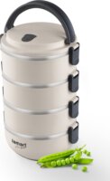 Lamart LT6024 Thermo fém ételhordó 2,4L (4 db)
