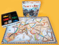 Ticket to Ride Európa stratégiai játék