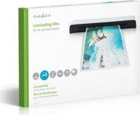 Nedis LAMIA4AT100 100 mikron A4 fényes lamináló fólia (100 db / csomag)