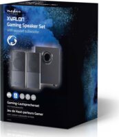 Nedis GSPR10021BK 2.1 hangfal - Fekete/Ezüst