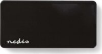 Nedis UHUBU2730BK USB 2.0 HUB (7 port) Fekete
