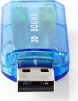 Nedis USCR10051BU 5.1 USB 2.0 Hangkártya